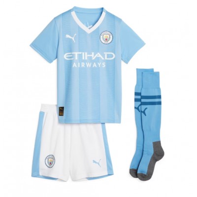 Manchester City Jack Grealish #10 Domaci Dres za djecu 2023-24 Kratak Rukav (+ Kratke hlače)